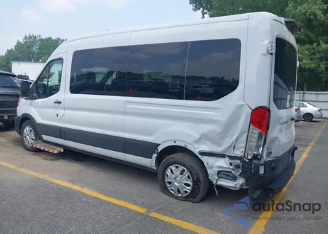 2024 Ford Transit-350 Passenger Van Xl из США, поврежденный, VIN 1FDAX2C89RKA80327